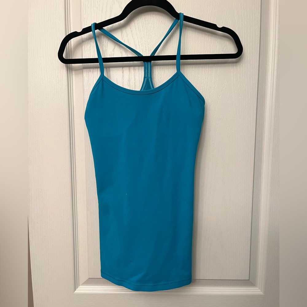 Blue lululemon tank - EUC